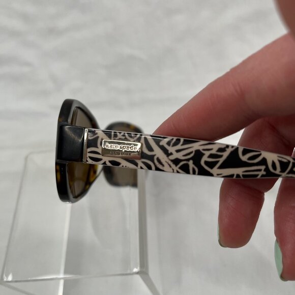 Kate Spade New York Womens Hello Sunshine Tortoise Shell Oversized Sunglasses - Picture 5 of 11